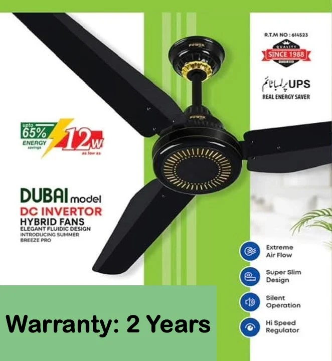 Power AC/DC Ceiling Fan