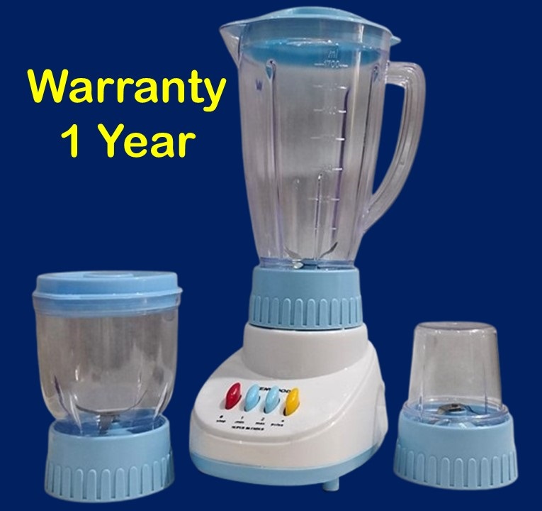 3-in-1 Juicer Blender Machine – Standard Quality | Heavy Duty Motor | 1-Year Warranty